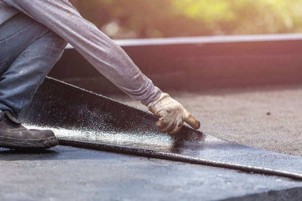 Professional Interior Drainage System technician working in La Crosse, IN